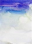 watercolor blue background,used texture or backgdrop