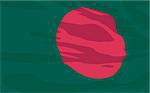 Vector flag of Bangladesh