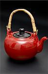 Red chine teapot