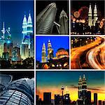 Collage photo of Kuala Lumpur Malaysia, all photo belongs to me.