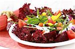 Vegetable salad with beetroot - healthy eating