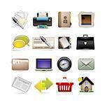 online business icon set