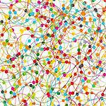 Abstract network background