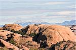 Mountains in Canyonlands National Park, Utah.