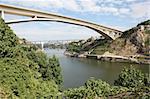 Infante bridge over the Douro river in Porto, Portugal
