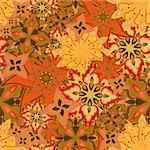 seamless floral texture,  this  illustration may be useful  as designer work