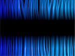 Vector - Abstract Blue Lines Background