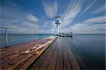 pier taken with a long exposure