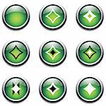 Green buttons with decoration. Vector art in Adobe illustrator EPS format, compressed in a zip file. The different graphics are all on separate layers so they can easily be moved or edited individually. The document can be scaled to any size without loss of quality.