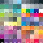 cmyk color guide EPS 10 vector file included