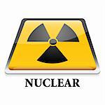 illustration of nuclear with white background
