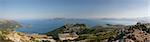 Majorca, Bay of Pollenca, panoramic picture made from Formentor