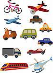 cartoon transportation icon