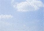 Blue sky and bubbles