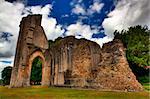 Glastonbury Abbey - famous abbey in Great Britain