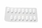 Blister Pack Containing Pills on White Background