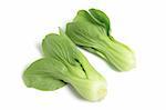 Bok Choy on White Background