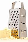 Grater with cheese