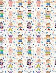 seamless child pattern