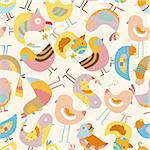 seamless bird pattern