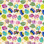 seamless mushroom pattern