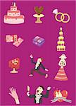 cartoon Wedding icon