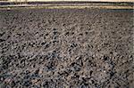 Plowed Field In Spring Ready For Cultivation.