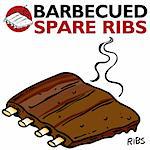 An image of Barbecued Spare Ribs.