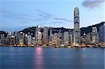 Hong Kong cityscape at night