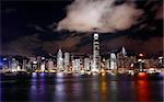 Hong Kong at night