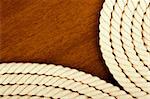 white coiled rope.