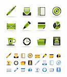 Office & Business Icons - Vector icon Set - 3 colors included