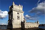 Belém Tower is a fortified tower located in the Belém district of Lisbon, Portugal. It is a UNESCO World Heritage Site.