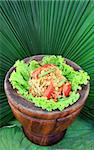 green papaya salad,Thai cuisine