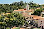 View of Sintra with the tower of the Municipality building