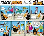 Black Ducks Comic Strip episode 6