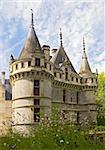 Renaissance style Chateau d'Azay-le-Rideau, France