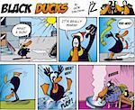 Black Ducks Comic Strip episode 22