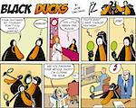 Black Ducks Comic Strip episode 57