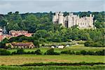 Beautiful historical town of Arundel in West Sussex, Great  Britain