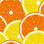 Seamless of the half of fruits(can be repeated and scaled in any size) Clipping Mask