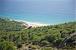 beach named Canuelo at Cadiz Andalusia in Spain