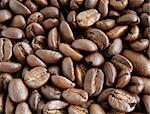 Close up of Coffee beans background