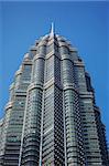 Kuala Lumpur Building from Inside. Petronas Twin Towers