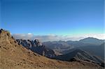 Beautiful mountains, shrouded in clouds