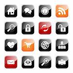 Web and Internet- professional icons for your website, application, or presentation, eps10