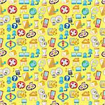 seamless web pattern