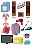 cartoon home Appliance icon