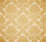 Damask seamless floral pattern. Vintage vector illustration.