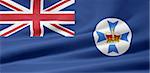 High resolution flag of Queensland